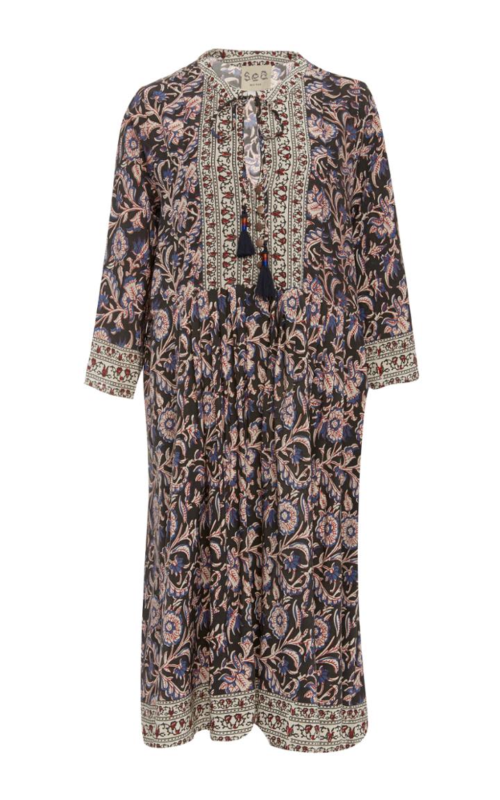 Sea Maho Border Tunic Dress