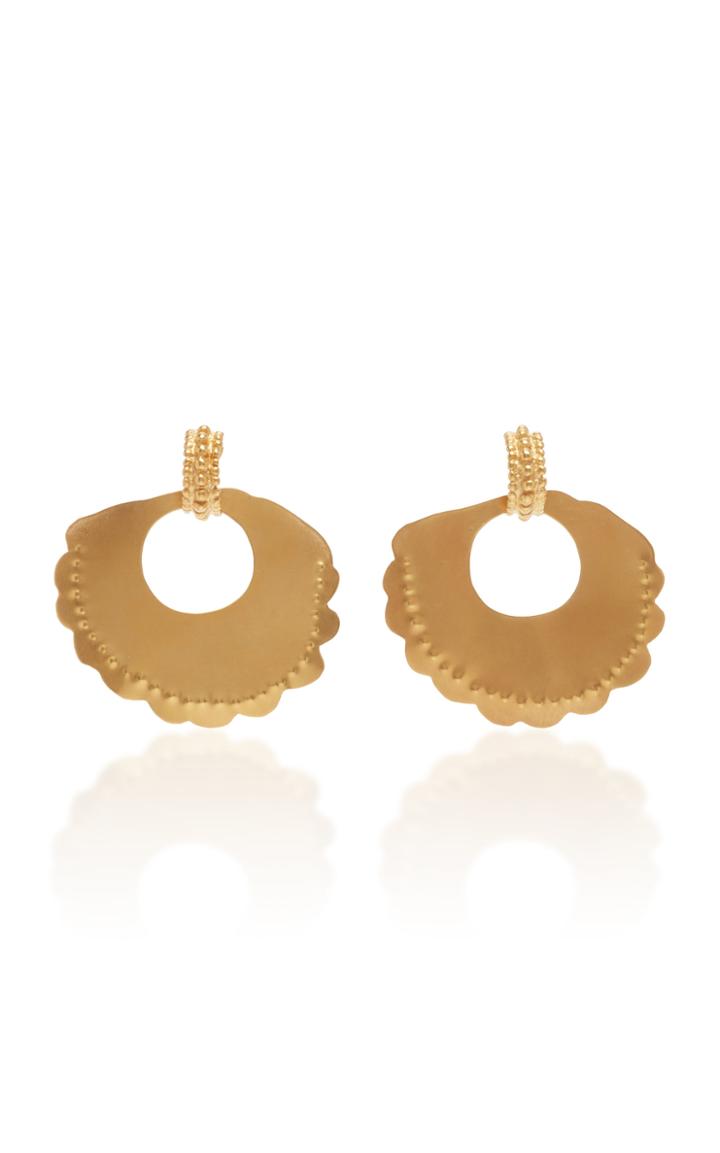 Pm X Cano X Jo The Wild Ones 24k Gold-plated Earrings