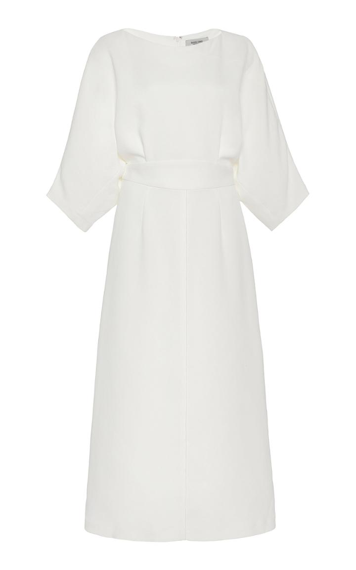 Rachel Comey Lyss Pleated Crepe Midi Dress
