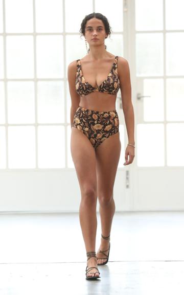 Matteau Swim Plunge Halter Swim Top