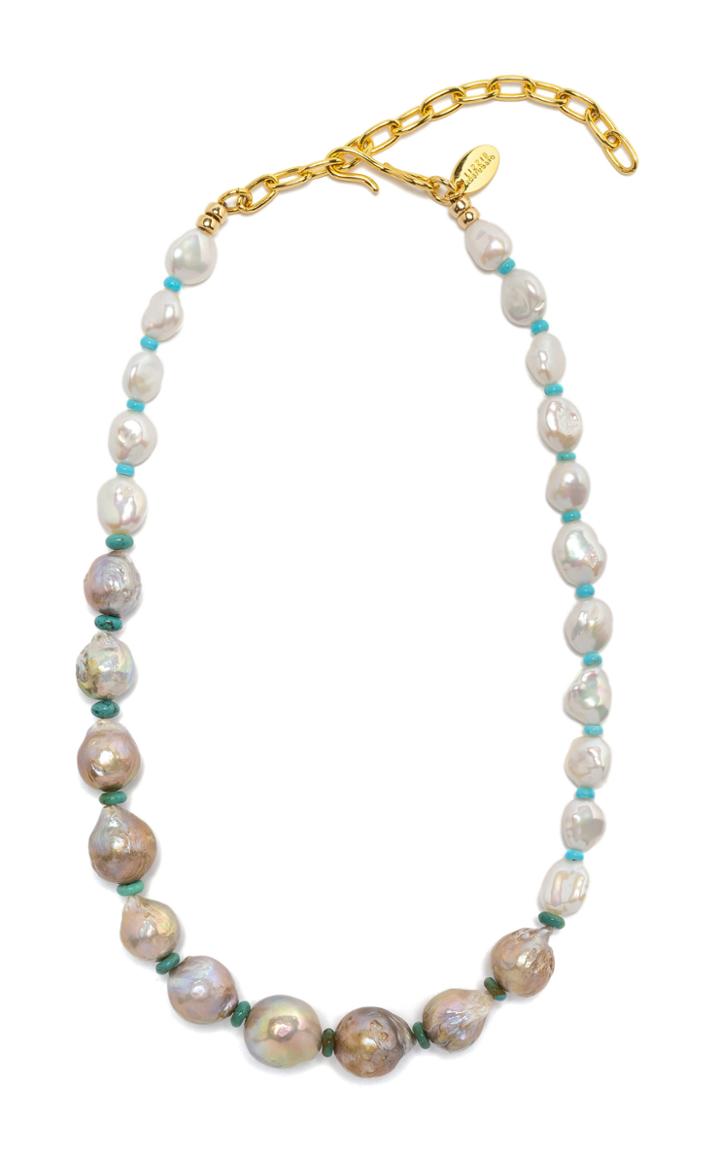 Moda Operandi Lizzie Fortunato Cool Summer Pearl Necklace