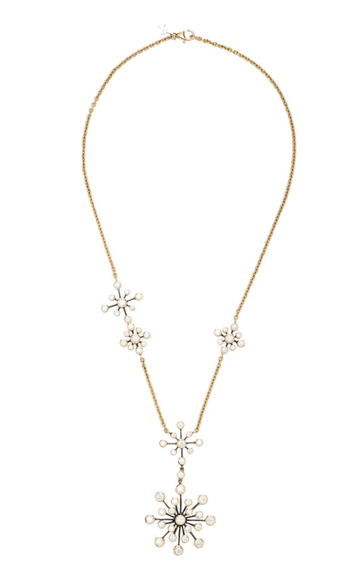 Payal Mehta Starburst Charm Necklace
