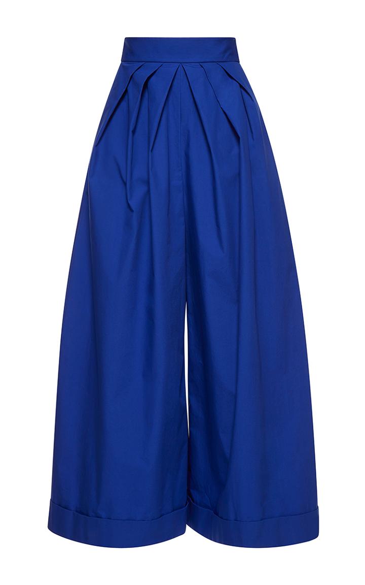 Delpozo Wide Legged Pleated Trousers