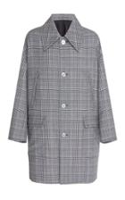 Givenchy Checked Wool Coat Size: 48