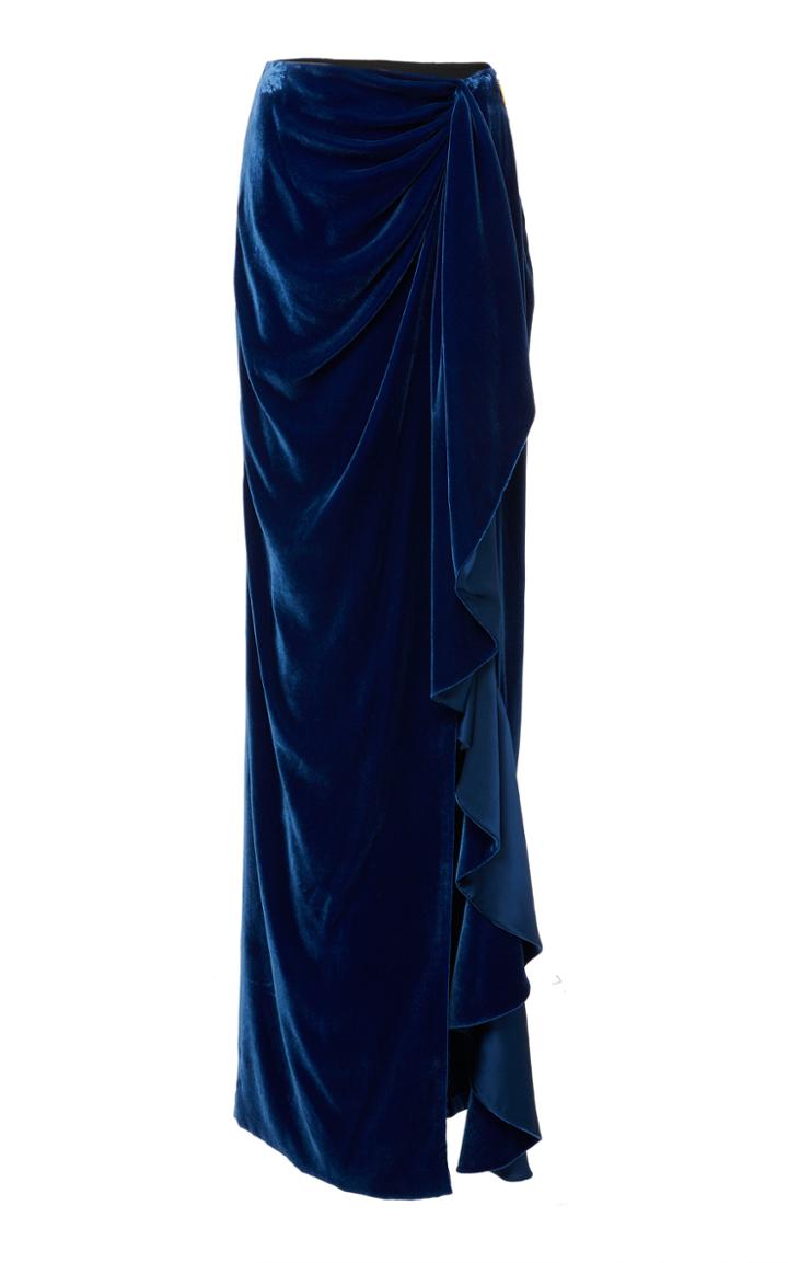 Prabal Gurung Draped Maxi Skirt