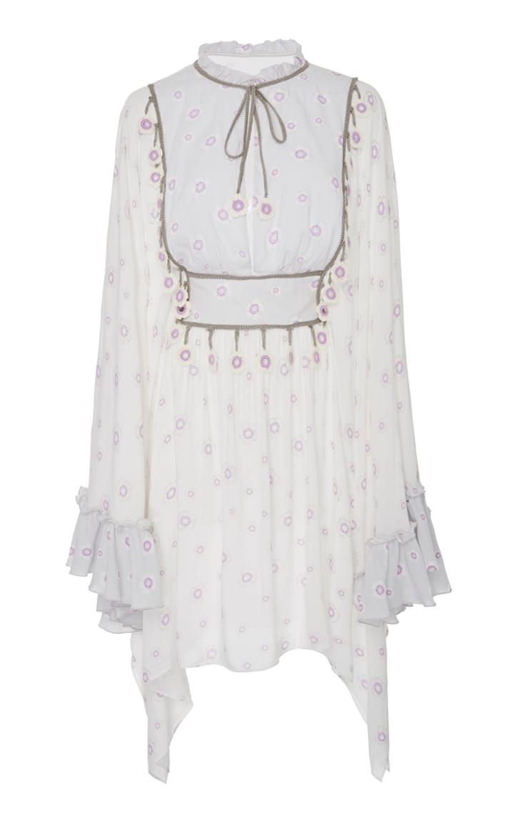 My Beachy Side Peasant Mini Dress