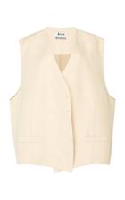 Acne Studios Jacklin Oversized Crepe Vest