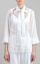 Moda Operandi Elie Saab Lace Shirt