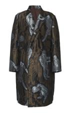Ermenegildo Zegna Couture Xxx Poly Printed Topcoat