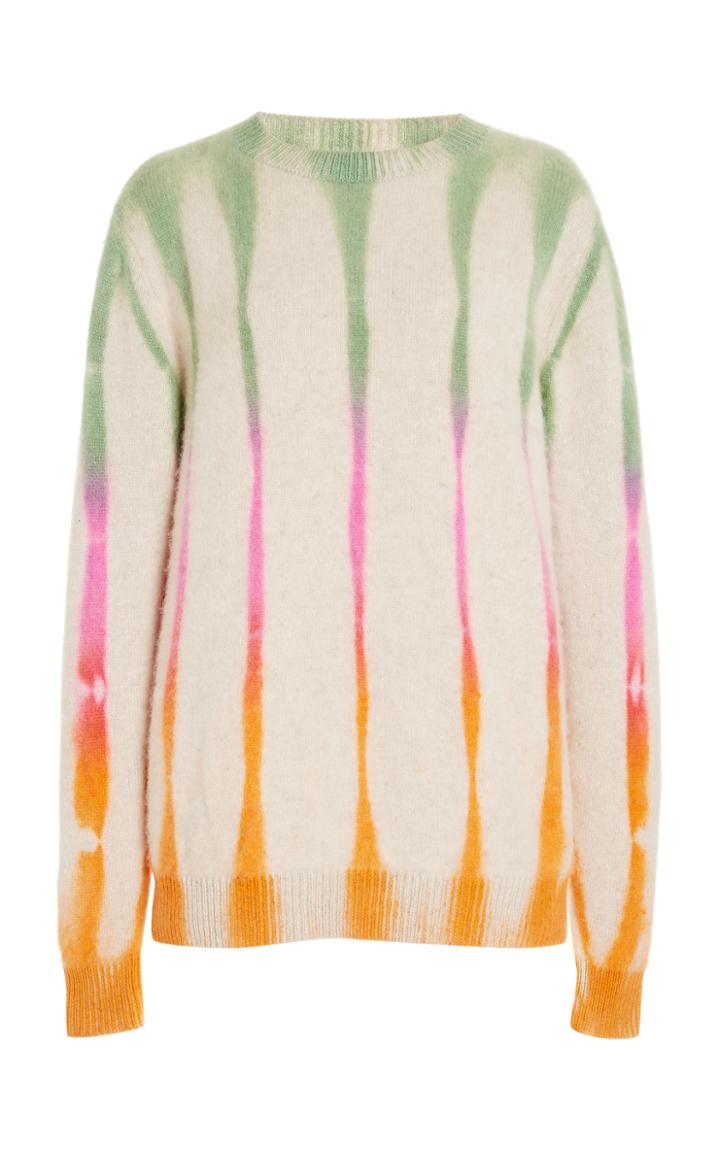 Moda Operandi The Elder Statesman Beetle-dyed Cashmere Sweater