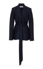 Gabriela Hearst Grant Knotted Wool Silk Blazer