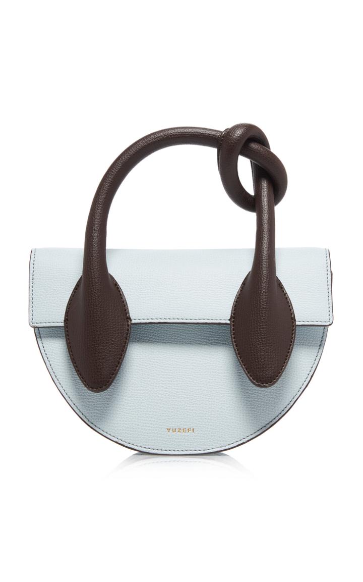 Yuzefi Dolores Two-tone Leather Bag