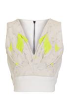 Maticevski Orpheus Printed Cropped Top