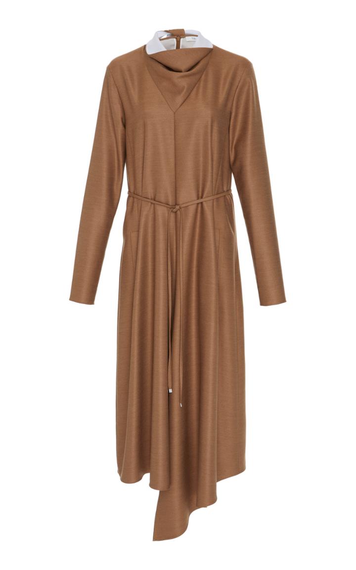 Tibi Viscose Drape Dress