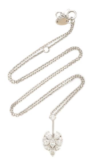 Moda Operandi Yeprem 18k White Gold Y-not Pendant