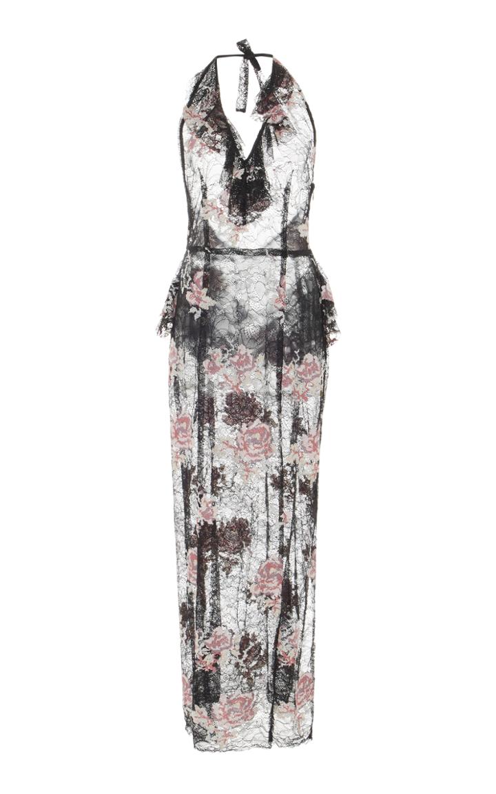 Anna Sui Embroidered Lace Dress
