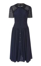 Zac Posen Eyelet Lace Dress