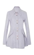 Diane Von Furstenberg Tailored Suede Jacket