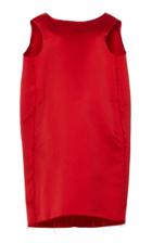 Marni Double Face Satin Faille Sleeveless Dress
