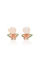 Moda Operandi Anabela Chan Butterfly Pearl Earrings