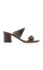 Alexandre Birman Miki Two-tone Leather Sandals Size: 35