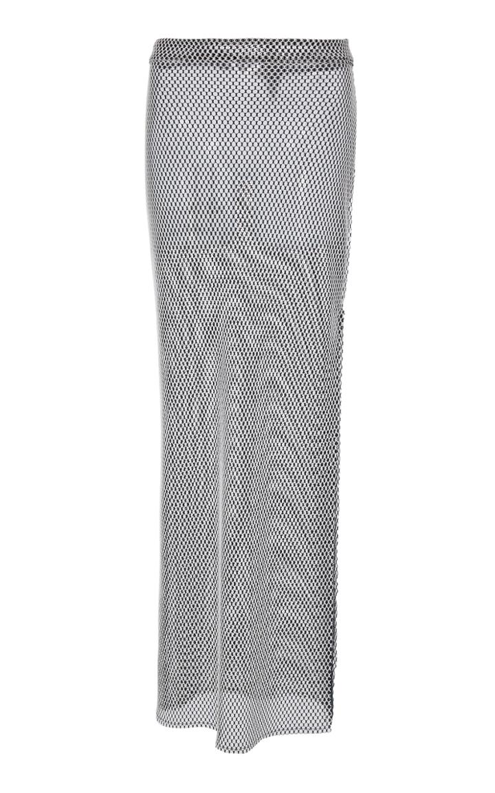 Jade Swim Splits Raschel Lace Skirt