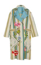 Pro Striped Cotton Coat