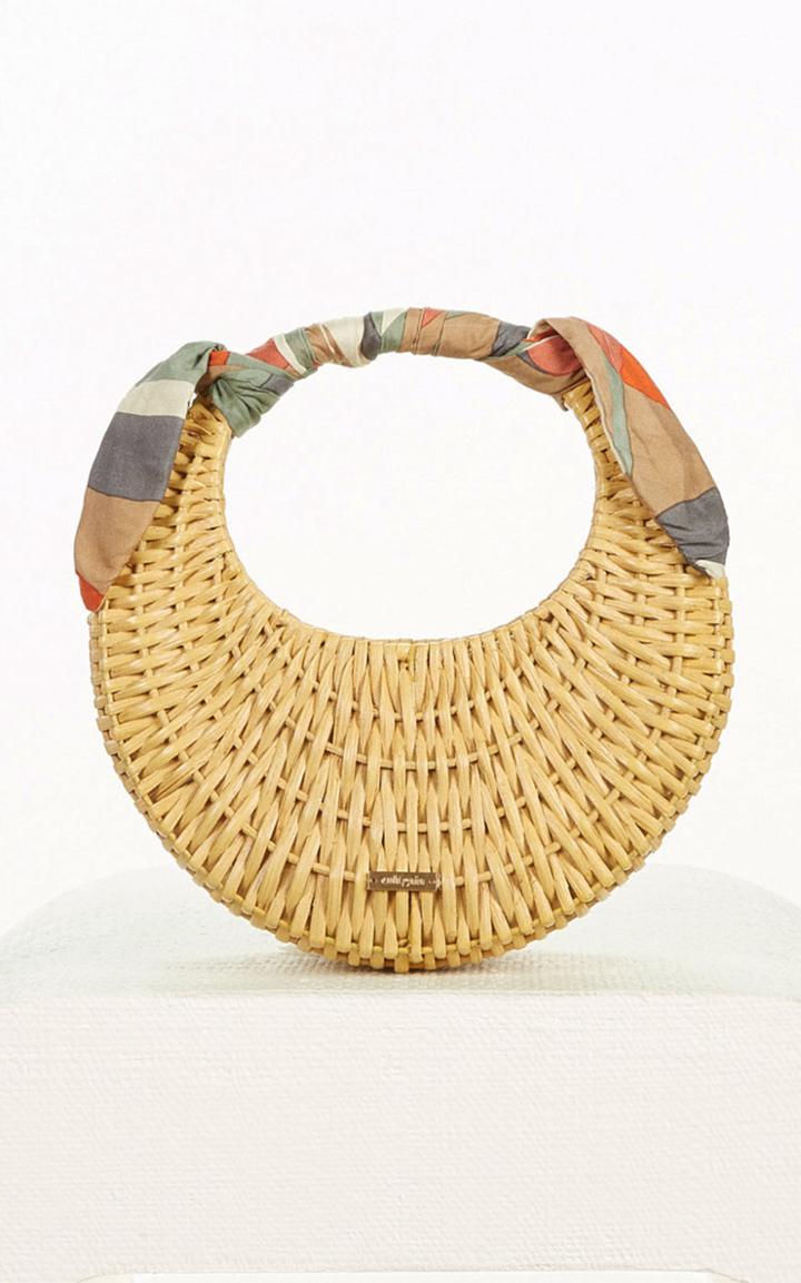 Moda Operandi Cult Gaia Taja Mini Scarf Top Handle Bag