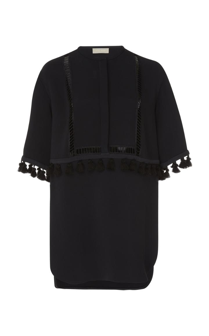 Elie Saab Tassel Trim Tee