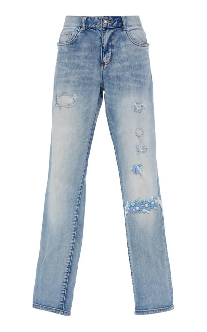 Leal Daccarett Medusa Distressed Jeans