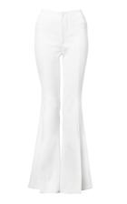 White Story Lucinda Slit Flare Pant