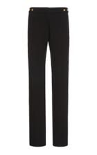 Paco Rabanne High-rise Cotton Straight-leg Pants