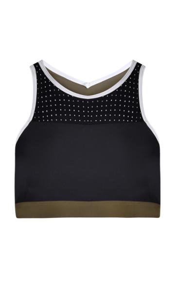 Tully Lou Sugamo Mesh Crop
