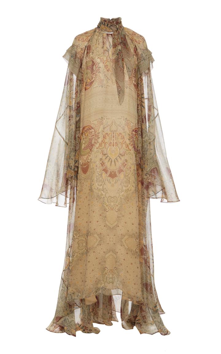 Moda Operandi Etro Printed Silk Maxi Dress