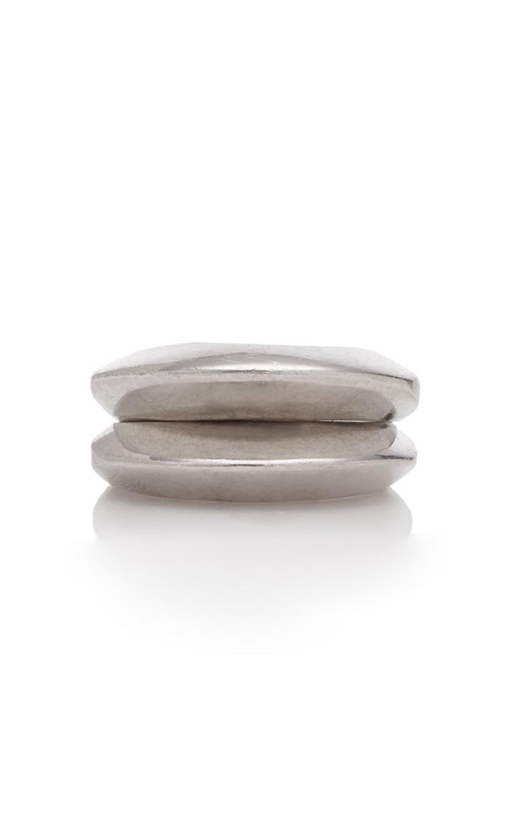 Sophie Buhai Set-of-two Sterling Silver Rings Size: 6
