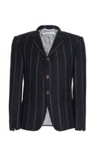 Thom Browne Chalk Stripe Wool Blazer