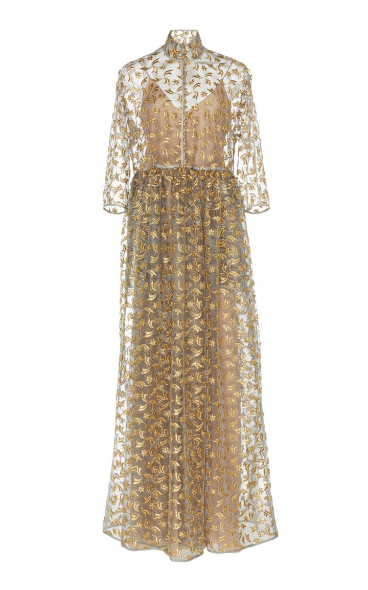 Maison Rabih Kayrouz Star Embroidered Gown