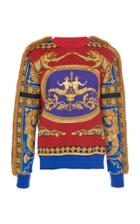 Versace Cotton Fleece Sweatshirt