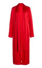 Moda Operandi Sally Lapointe Double Faced Satin Scarf Neck Duster