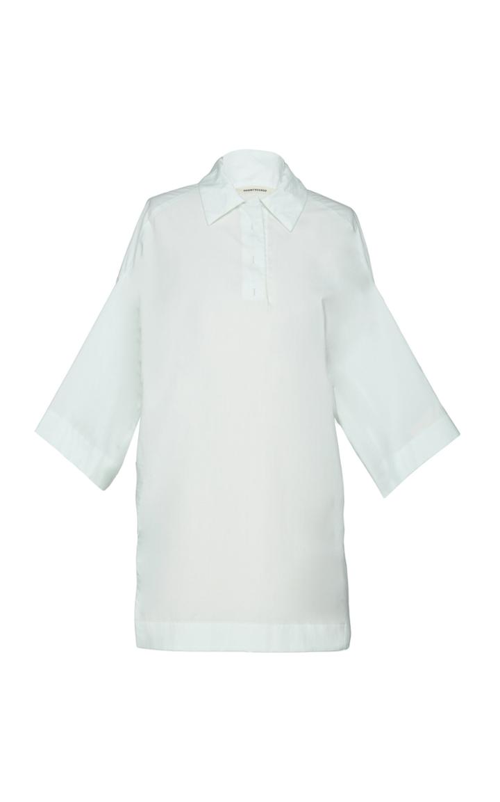 Boontheshop Collection 3/4 Sleeve Cotton Polo Shirt