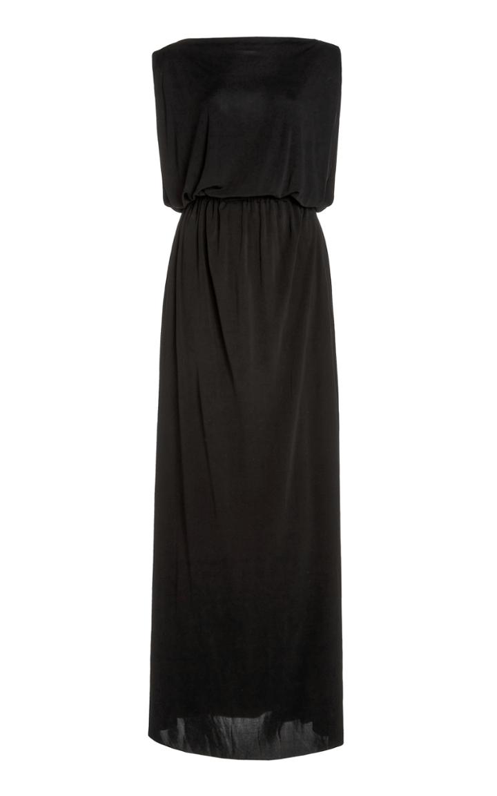 Moda Operandi Matteau Boatneck Jersey Maxi Dress