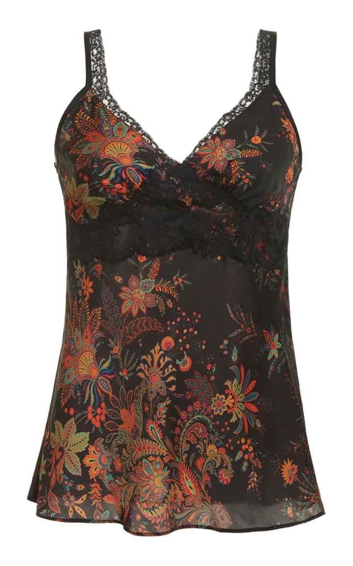 Moda Operandi Paco Rabanne Floral-print Satin Top