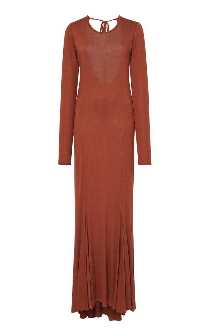 Moda Operandi Ann Demeulemeester Sheer Jersey Maxi Dress