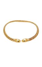 Vintage Cartier 18k Tri-gold Panthre Collar Necklace