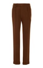 Ralph Lauren Greg Double Pleated Cashmere Pants