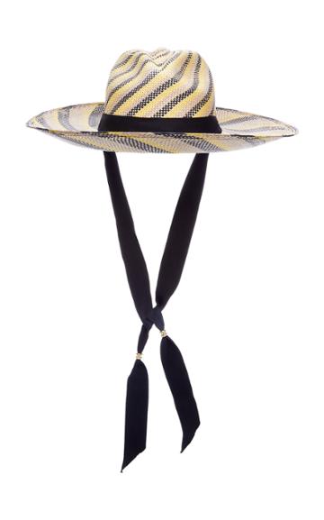 Sensi Studio Swirl Hat With Adjustable Ribbon