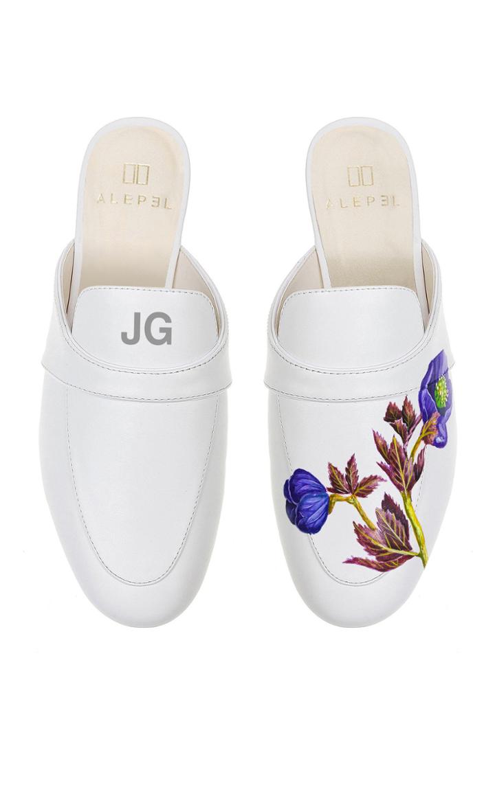 Alepel Purple Lenten Mule
