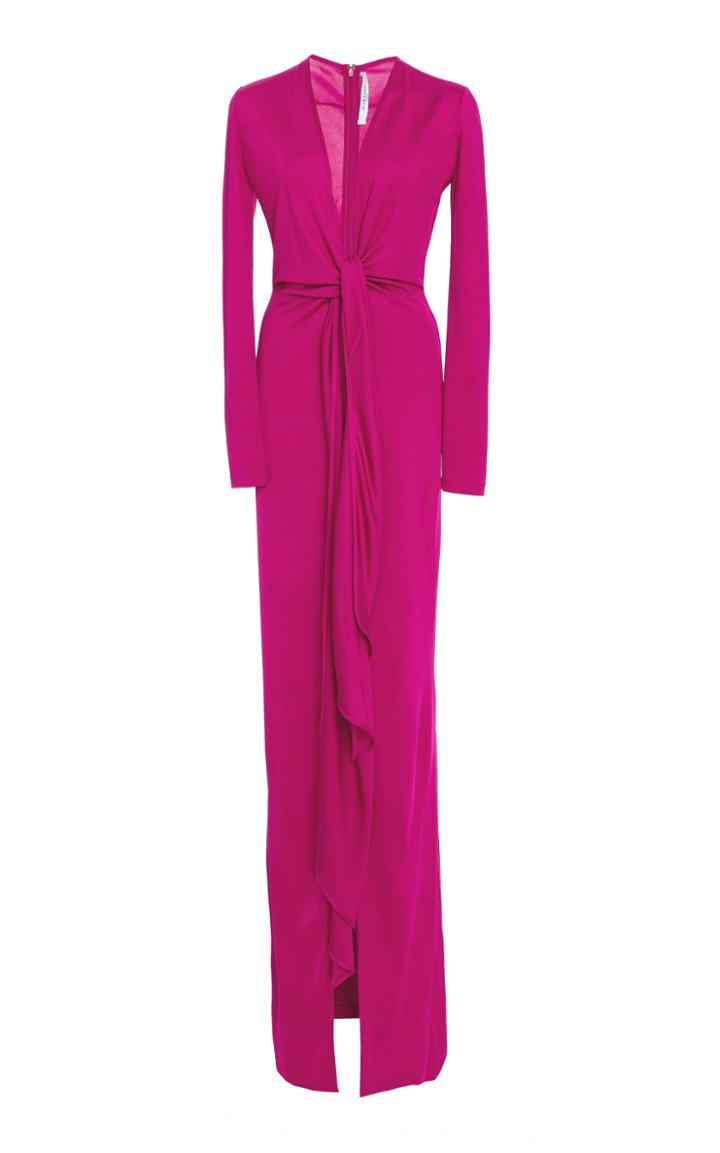 Givenchy Gathered-front Jersey Dress