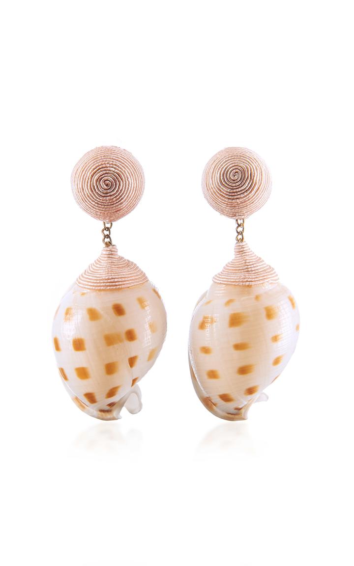 Rebecca De Ravenel Ophelia Pink Earrings