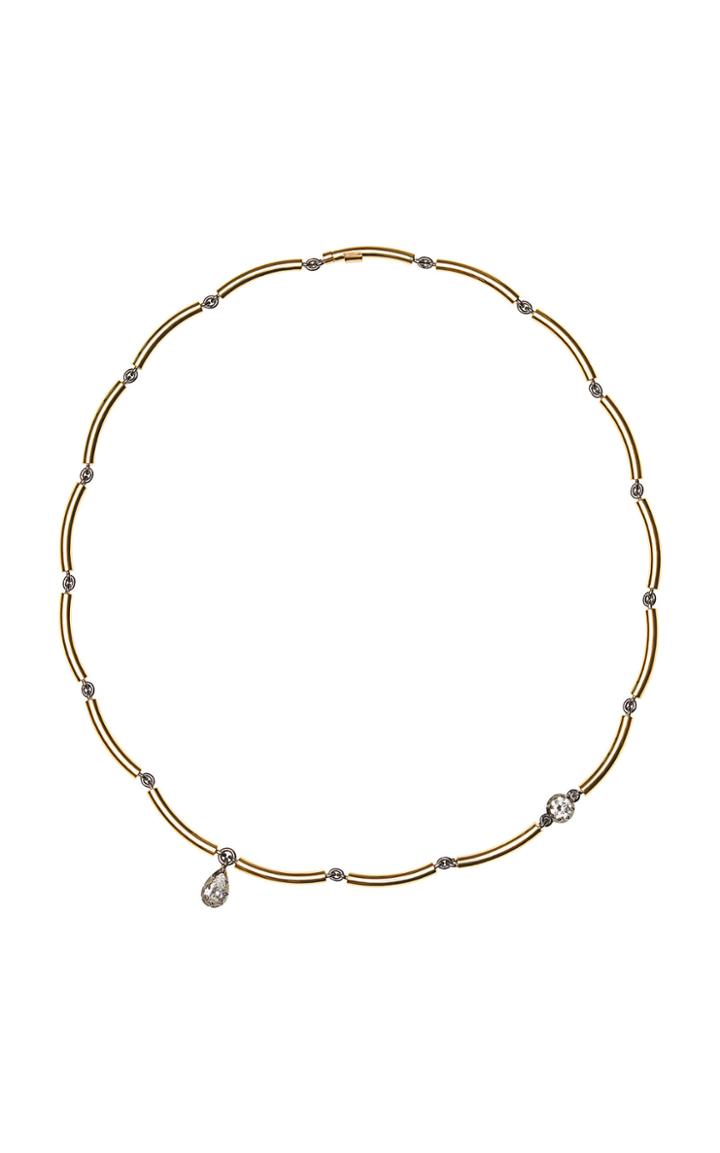 Jessica Mccormack Chi Chi Single Row Medium Necklace